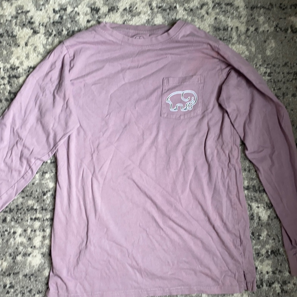 Ivory Ella, size xs, purple shirt